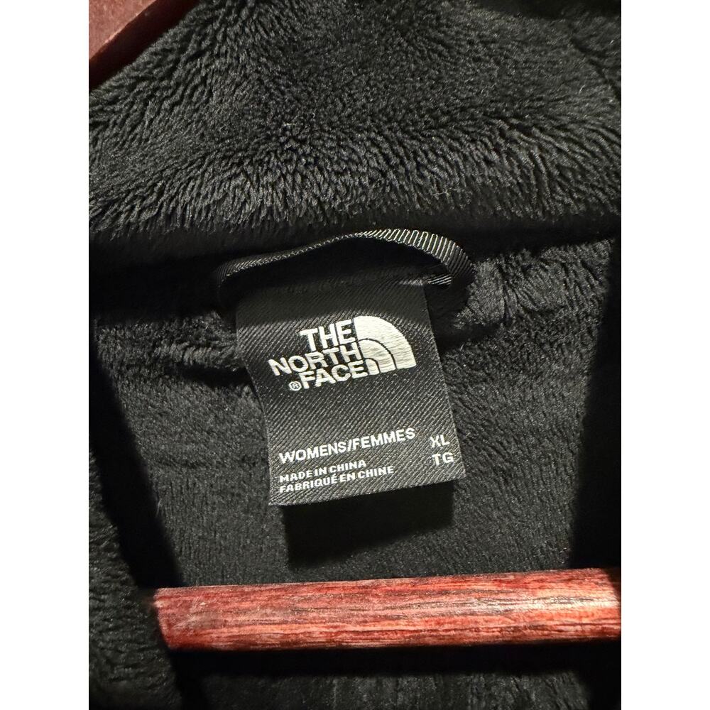 THE NORTH FACE Black Shelby Raschel Hooded Fleece Jacket Women’s XL - Picture 5 of 14